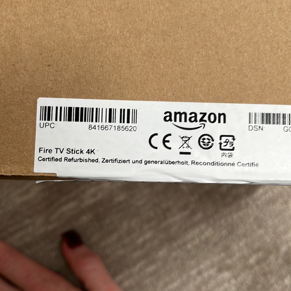 Fire tv stick 4k